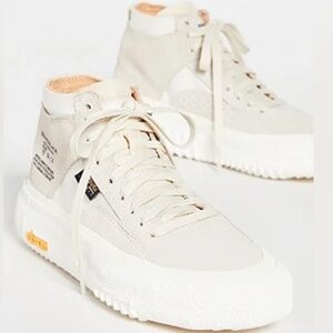 new Brand Black leather sneakers capo cordura